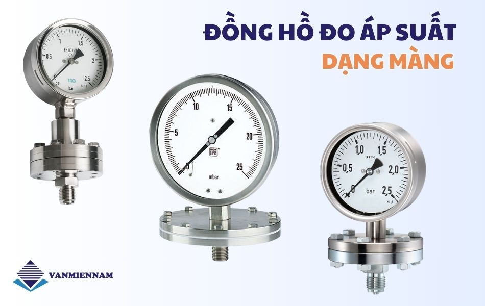 Đồng hồ đo áp suất kiểu màng