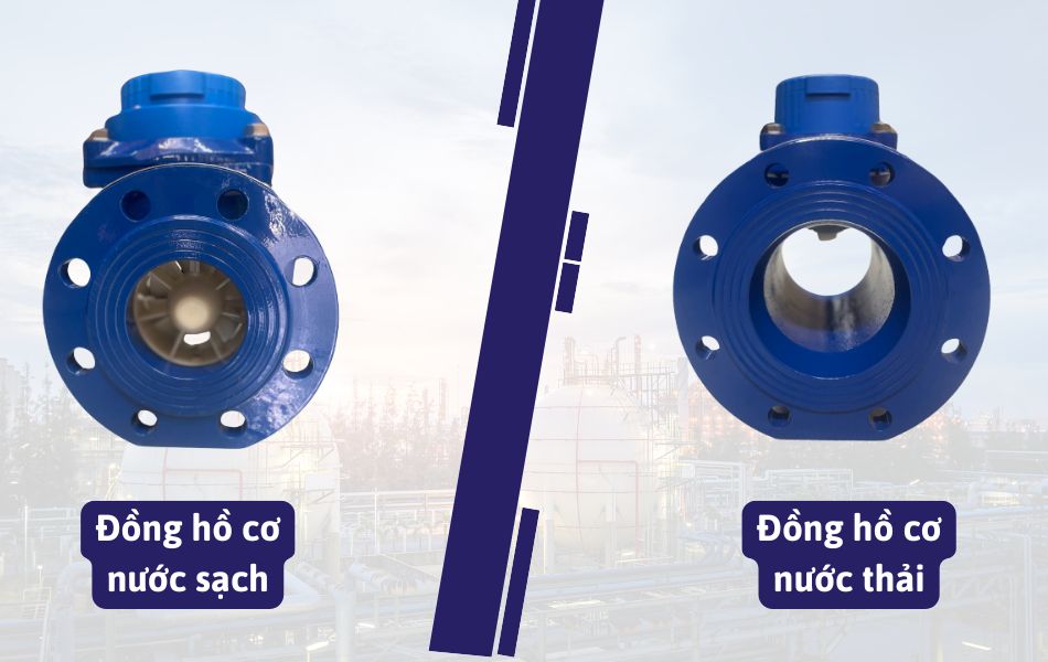 Đồng hồ đo lưu lượng nước dạng cơ