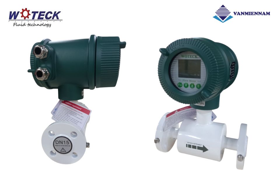 Giới thiệu về đồng hồ đo nước điện tử Woteck DN15