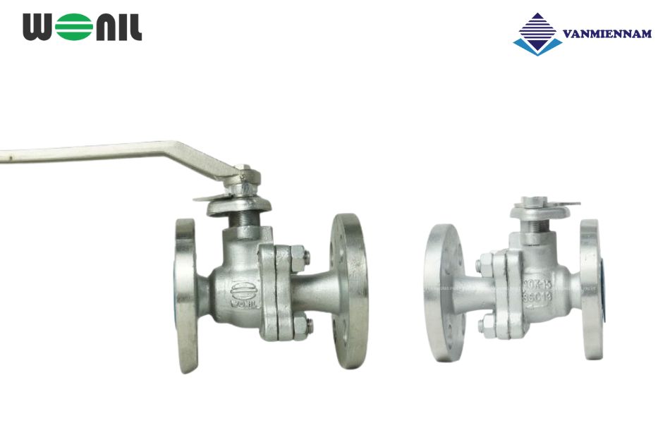 Giới thiệu về van bi inox mặt bích tay gạt Wonil DN15