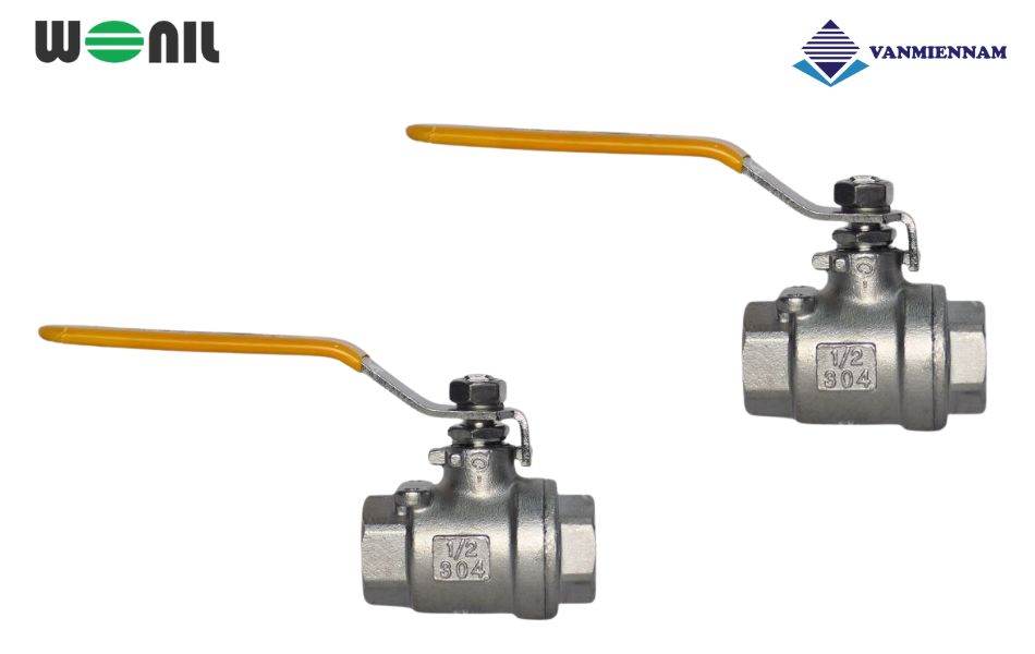 Giới thiệu van bi ren inox tay gạt Wonil DN15