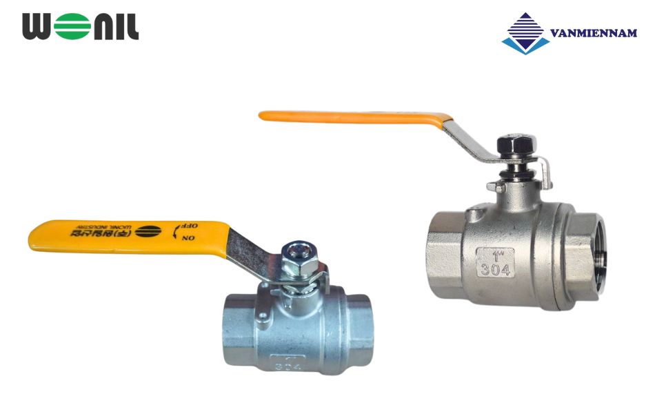 Giới thiệu về van bi ren inox tay gạt Wonil DN25 