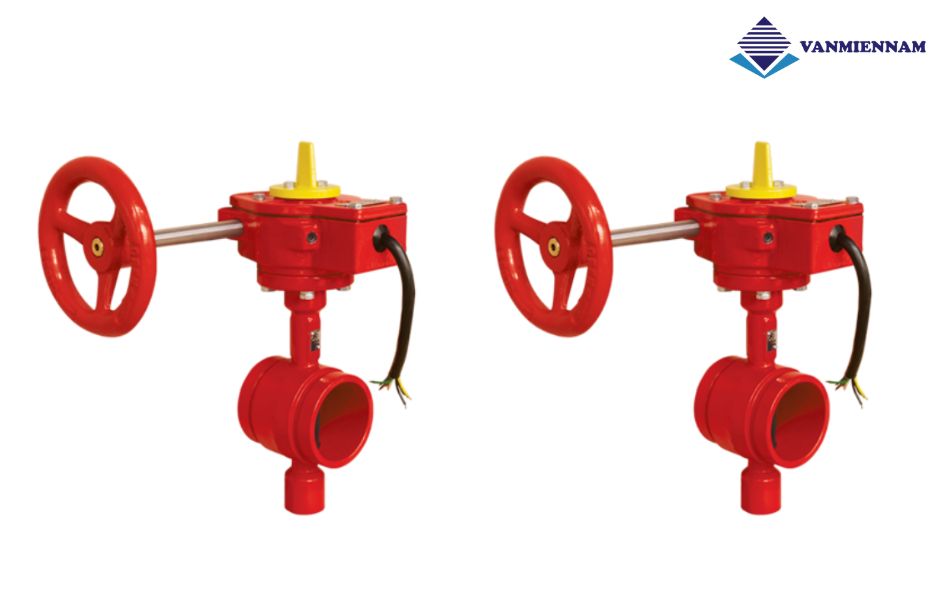 Giới thiệu van bướm kèm công tắc giám sát có rãnh cuối FAF 3599