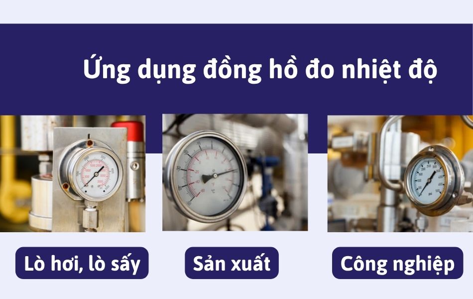 Những hệ thống sử dụng đồng hồ đo nhiệt độ