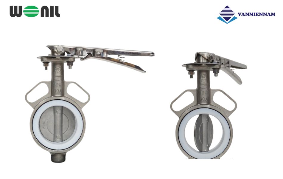 Tìm hiểu về van bướm tay gạt inox Wonil DN80 