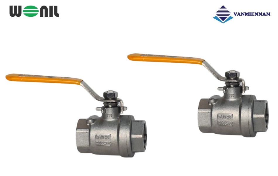 Tổng quan về van bi ren inox tay gạt Womil DN20 