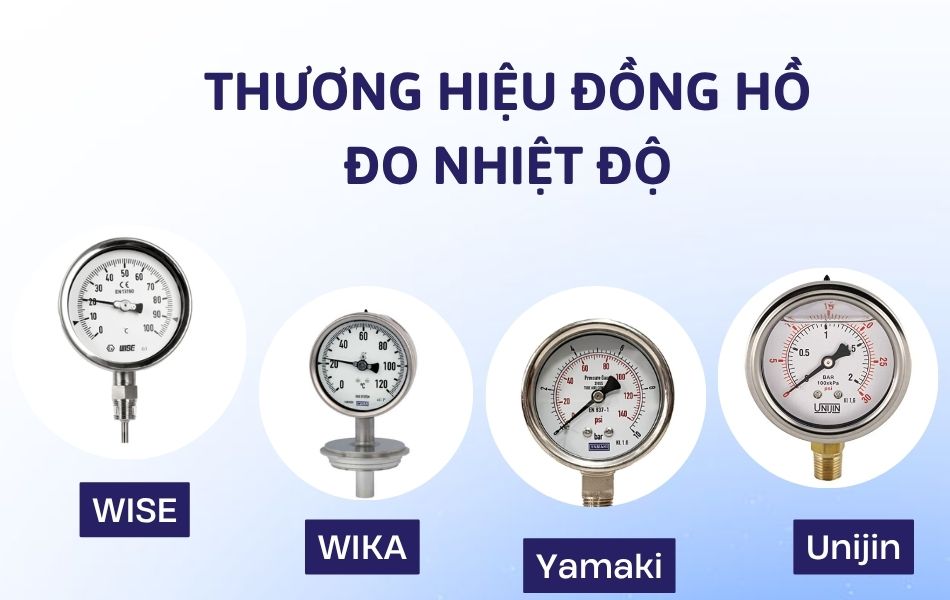 Top 4 thương hiệu đồng hồ đo nhiệt độ chất lượng