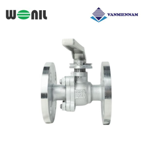 Van bi inox mặt bích tay gạt Wonil DN25
