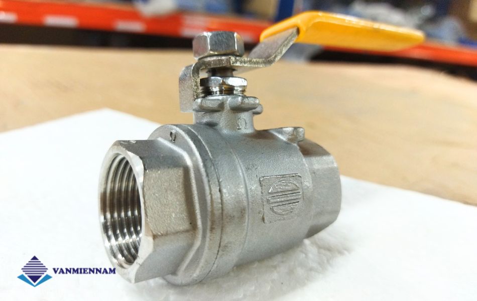 van bi ren inox tay gạt Wonil DN20