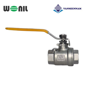 Van bi ren inox tay gạt Wonil DN15