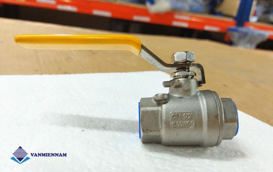 Van bi ren inox tay gạt Wonil DN15