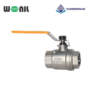 Van bi ren inox tay gạt Wonil DN25