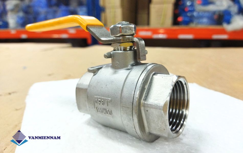 van bi ren inox tay gạt Wonil DN25