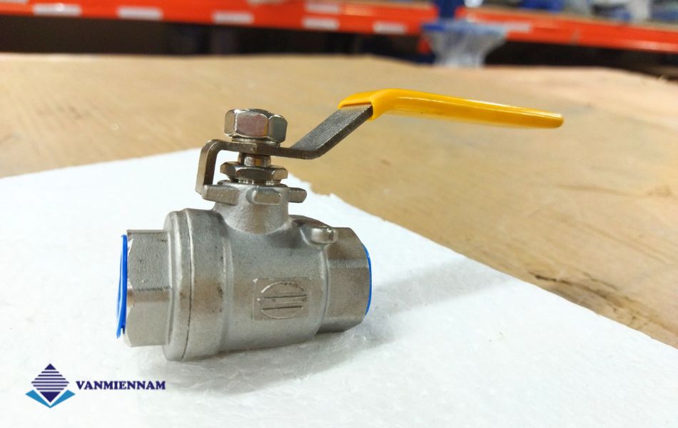 Van bi ren inox tay gạt Wonil DN15