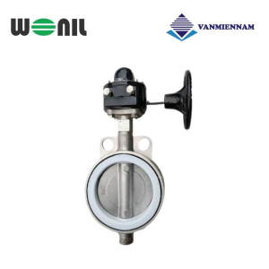 Van bướm inox tay quay Wonil DN125