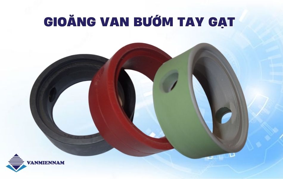 Các loại gioăng làm kín van bướm tay gạt