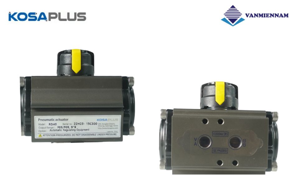Chi tiết về bộ điều khiển khí nén KosaPlus RD40