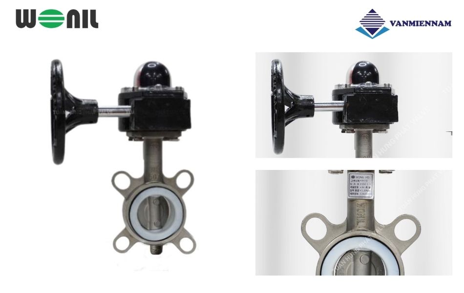 Đôi nét về van bướm inox tay quay Wonil DN50