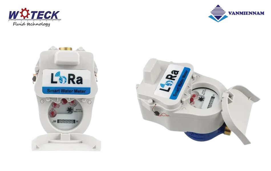 Đồng hồ nước thông minh Woteck Lora DN15