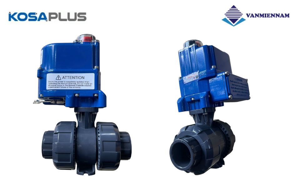 Giới thiệu van bi nhựa điều khiển điện KosaPlus DN15