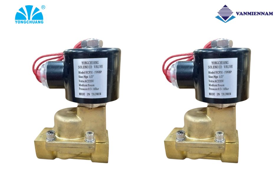 Giới thiệu van điện từ hơi nóng Yongchuang DN15
