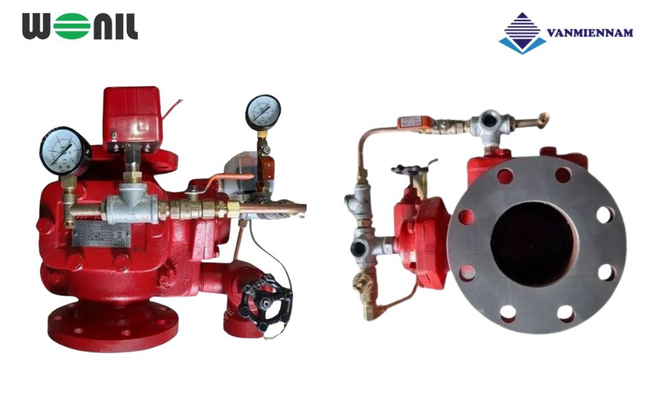 Khám phá van xả tràn gang Wonil DN100