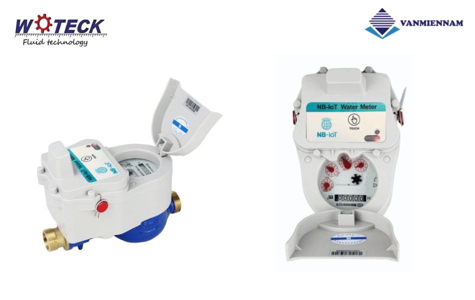 Mô tả về đồng hồ nước thông minh Woteck NB IOT DN15