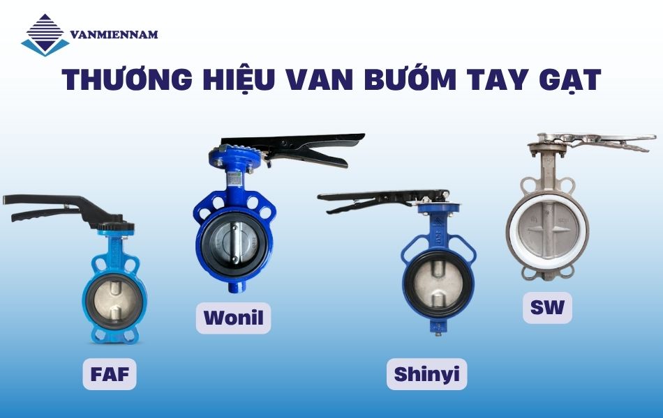 Phân loại van bướm tay gạt theo xuất xứ