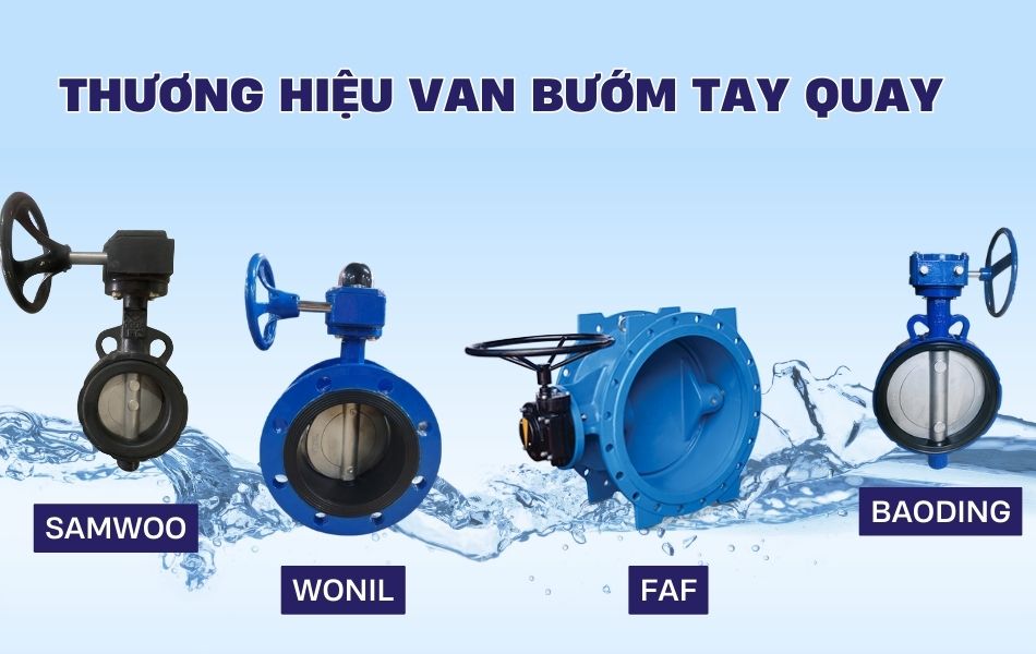 Phân loại van bướm tay quay theo xuất xứ