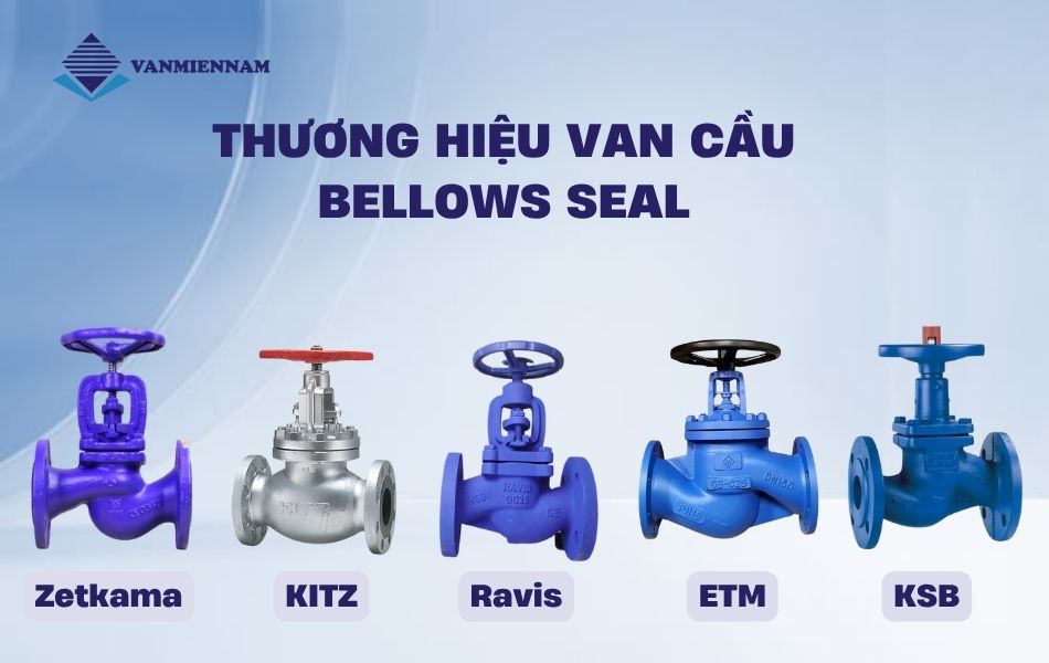 Thương hiệu van cầu Bellows Seal