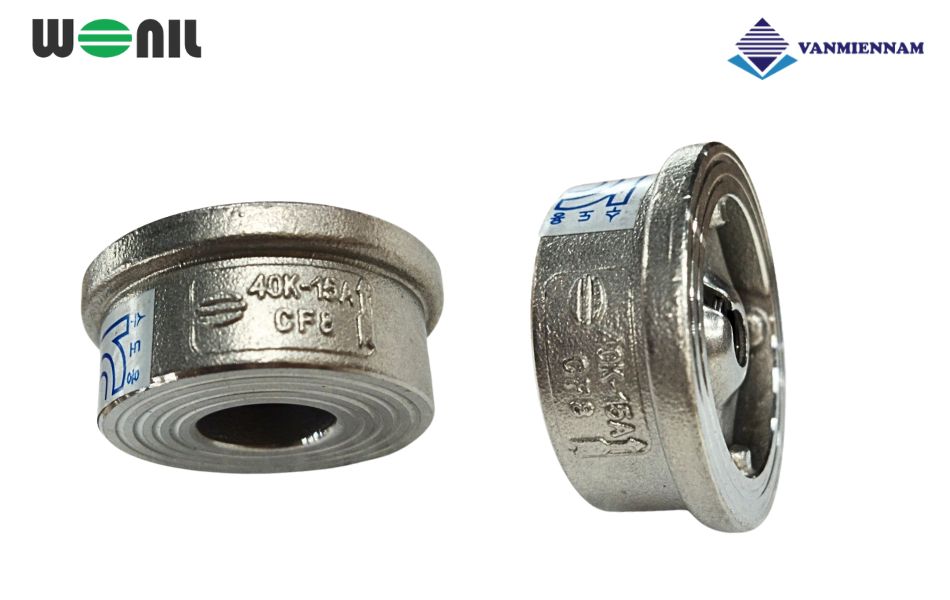 Tìm hiểu chi tiết van 1 chiều cối inox Wonil DN15