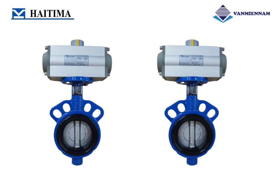Tìm hiểu về van bướm gang điều khiển khí nén Haitima DN40