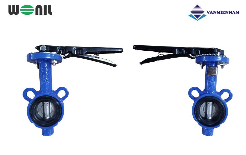 Tổng quan về van bướm tay gạt gang Wonil DN50