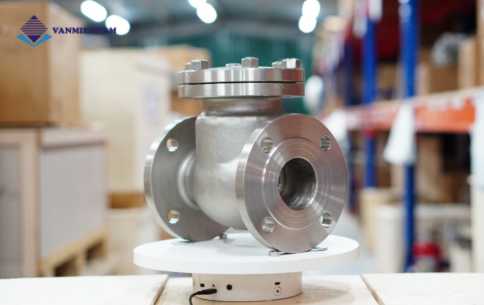 Van 1 chiều lá lật inox Wonil DN65