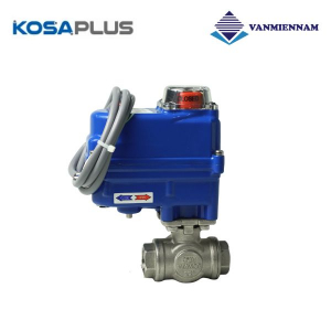 Van bi 3 ngã inox điều khiển điện KosaPlus DN15