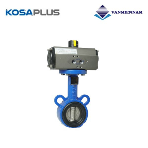 Van bướm gang điều khiển khí nén KosaPlus DN40