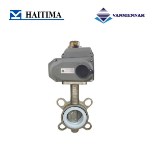 Van bướm inox điều khiển điện Haitima DN40