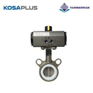 Van bướm inox điều khiển khí nén KosaPlus DN40