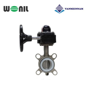 van bướm inox tay quay Wonil DN50