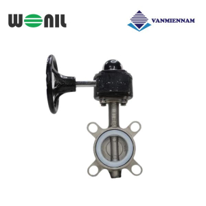 Van bướm inox tay quay Wonil DN65
