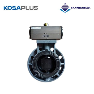 Van bướm nhựa điều khiển khí nén KosaPlus DN50