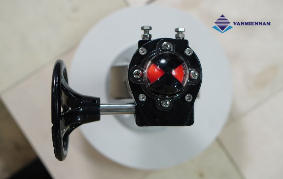 van bướm inox tay quay Wonil DN100