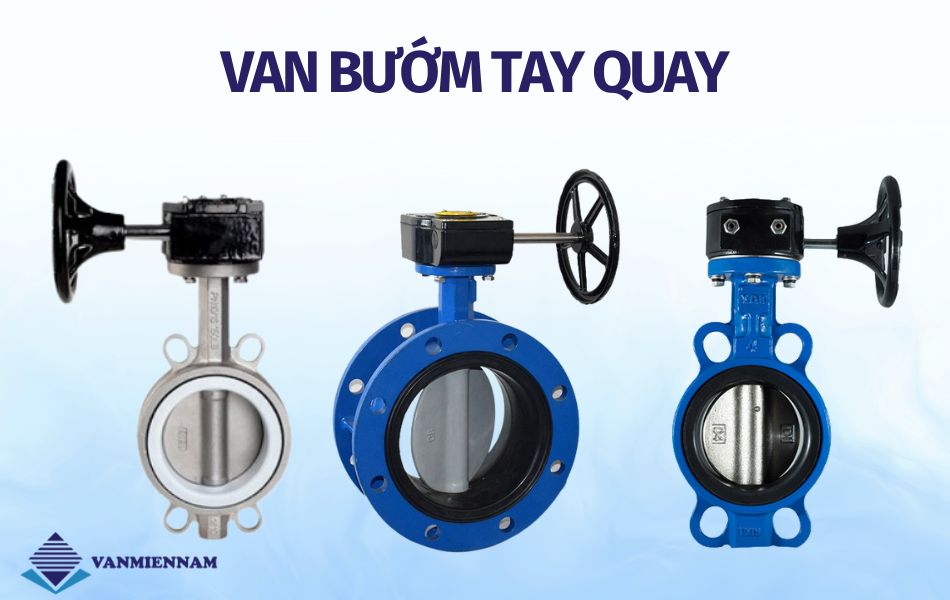 Van bướm tay quay