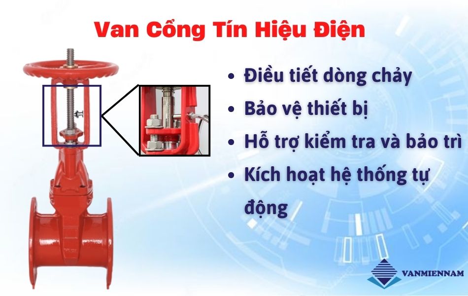 Van cổng tín hiệu điện