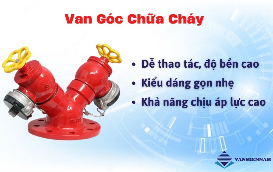Van góc chữa cháy