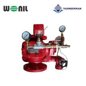 Van xả tràn gang Wonil DN100