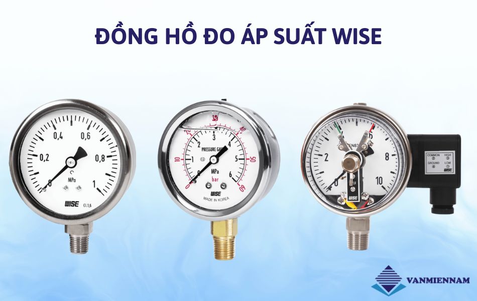 Đồng hồ đo áp suất Wise