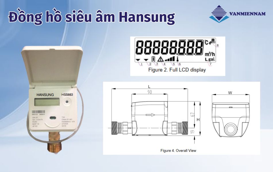 Đồng hồ siêu âm Hansung