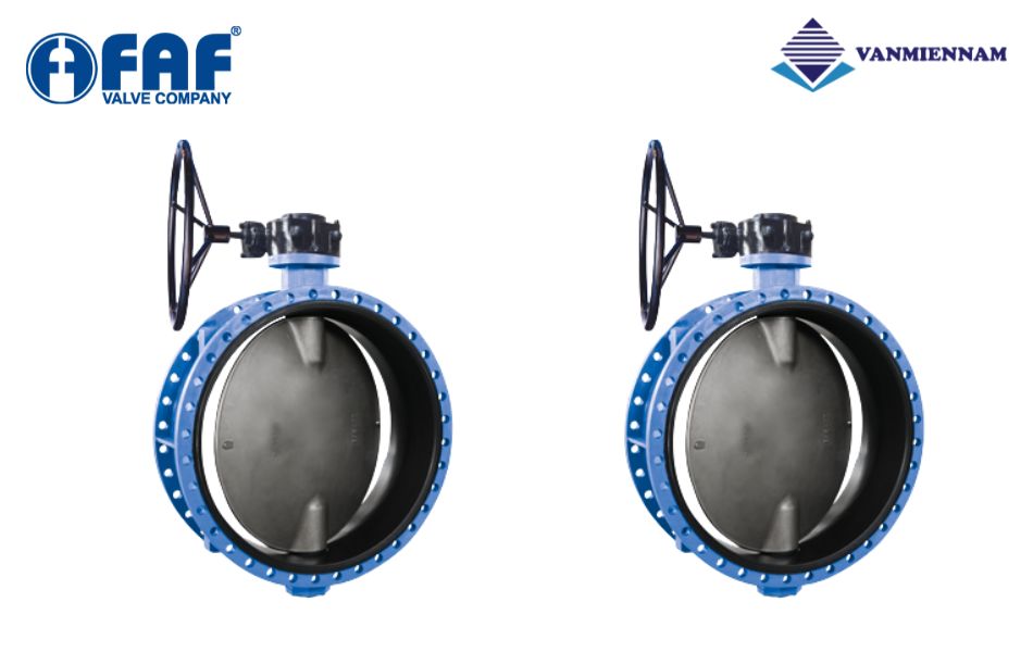 Mô tả về van bướm đồng tâm hai mặt bích FAF 3800U