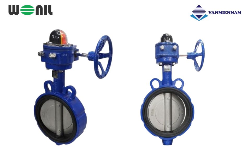 Mô tả về van bướm tay quay gang Wonil DN150